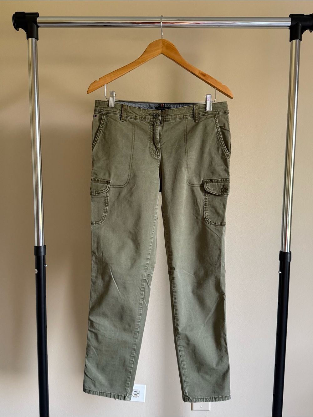 Tommy Hilfiger Olive Green Cargo Pants